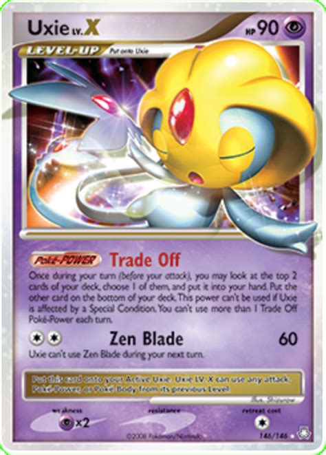 pokemon card 146 uxie